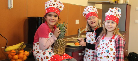 Kochen im Kindertreff, Foto WIS